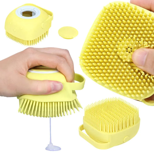 Brosse de bain pour chien